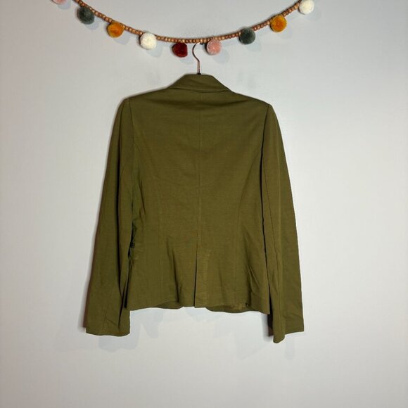 Vivienne Tam pea green single button blazer - Picture 4 of 6